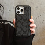 クラシックなCHブラウン iPhoneケース-OKCH001