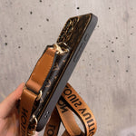 モノグラムiPhoneケース カードホルダー＆ストラップ付き- FQB241719