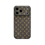 高級レザーiPhoneケースのアルファベット iPhone 17シリーズケース-CRK251154