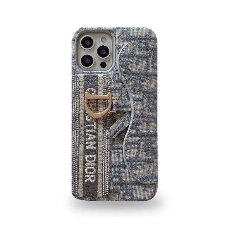 CDグレーiPhoneケース-カードケース-KKY240115