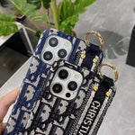 CD青いiPhoneケース ホルダー-SW231115