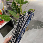 CD青いiPhoneケース ホルダー-SW231115