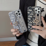 CD黒いiPhoneケース-カードケース-KKY240115