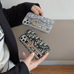 CD黒いiPhoneケース-カードケース-KKY240115