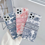 CD水色のiPhoneケース　動物のイラスト-JDK231202