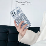 CD水色のiPhoneケース　動物のイラスト-JDK231202