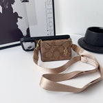 高級CH ウォレット＆ショルダーストラップ付 iPhoneケース ブラウン-OKCH003