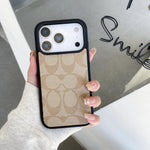 高品質なCHブラウン iPhoneケース-OKCH005