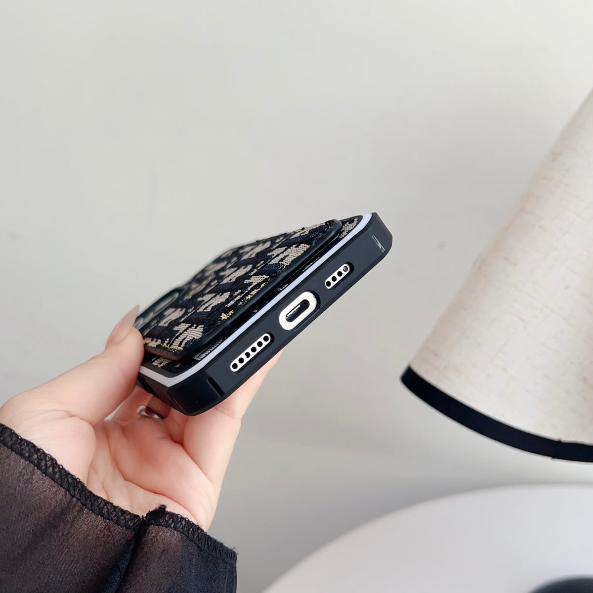 CDクラシック 財布一体型 iPhoneケース-OKCD002