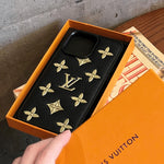 iPhoneケースブラック-FGS231224