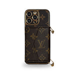 モノグラムiPhoneケース カードホルダー＆ストラップ付き- FQB241719