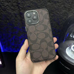 クラシックなCHブラウン iPhoneケース-OKCH001