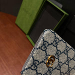 エレガントなGGブルー iPhoneケース-OKGG001