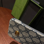 エレガントなGGブルー iPhoneケース-OKGG001